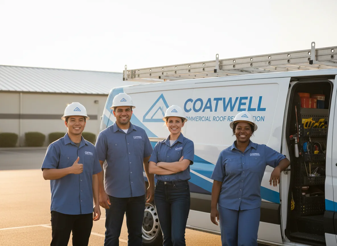 Commercial roof coating company in Mulino, OR